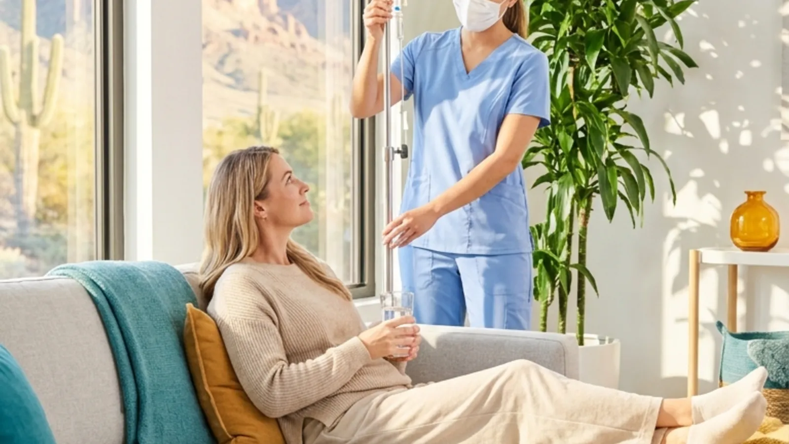 Mobile IV Nurses Mesa AZ: Who Comes to Your Door