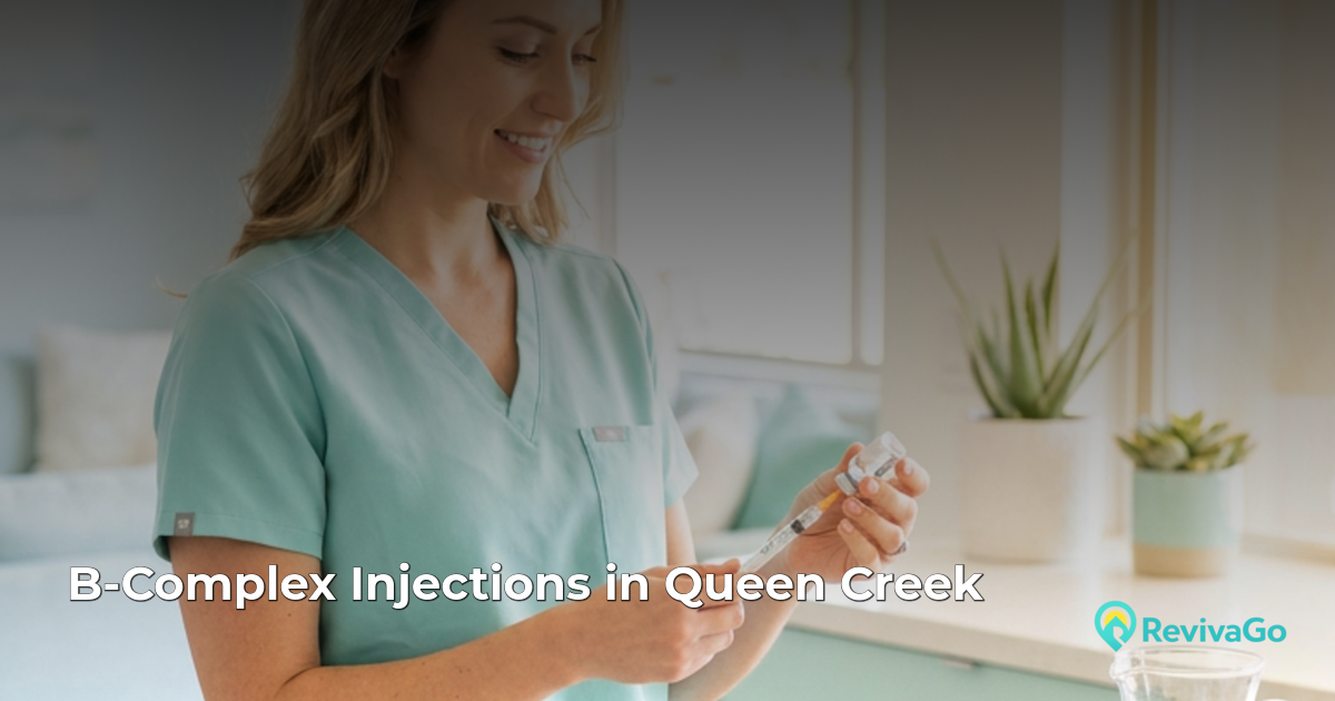 B-Complex Injections Queen Creek: Mobile Shots at Home